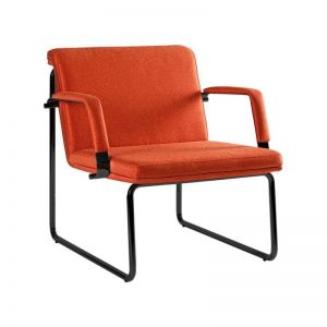 Kup - Office Guest Chair With Metal Leg and Arm