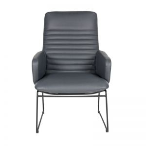 Vento Reception and Visitor Chair with Metal Leg