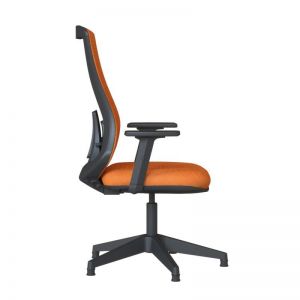 PONY - Mesh Office Guest Chair with Adjustable Arm