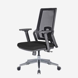 Mesh Meeting Chair with Adjustable Arms - Tekno