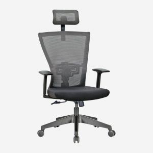Tiffany Mesh Executive Chair with Adjustable Arms and Headrest