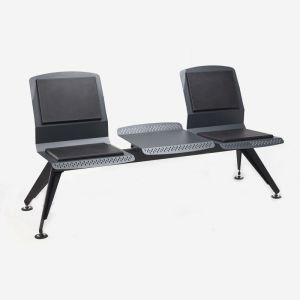 2-Way Airport Waiting Without Armrest With Metal Stand