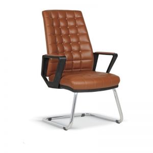 VIVA PLUS - Visitor Chair with "U" Chrome Leg