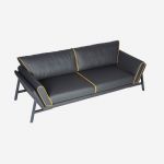 Lisa Three Seater Office Guest Sofa