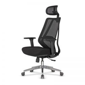 MARVIN - Mesh Manager Chair with Aluminum Leg