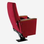 Aquamarin Auditorium Seat Conference Chair With Writing Pad