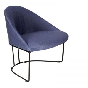 Folk - Office Visitor Chair With Metal Leg