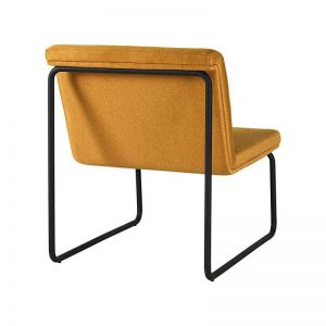 Kup - Office Visitor Chair Armless With Metal Leg