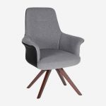Guest Chair with Wooden Legs VINO