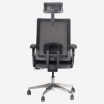 Remo Executive Mesh Office Chair with Headrest and Lumbar Support
