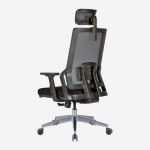 Remo Executive Mesh Office Chair with Headrest and Lumbar Support