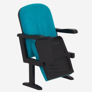 Rom MS200-T Open Arm Auditorium Chair With Writing Pad
