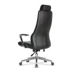 Manager Office Chair MANILA With Aluminum Leg and Chrome Arms