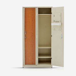 Steel Locker Cabinet - Twin